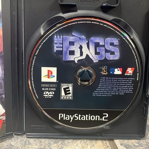5 for $60 Sony PlayStation 2 The Bigs - Black and White - Picture 3 of 4